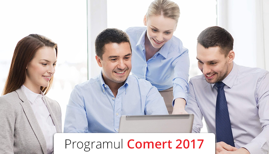 Fonduri de pana la 90% nerambursabile pentru Comert si Servicii